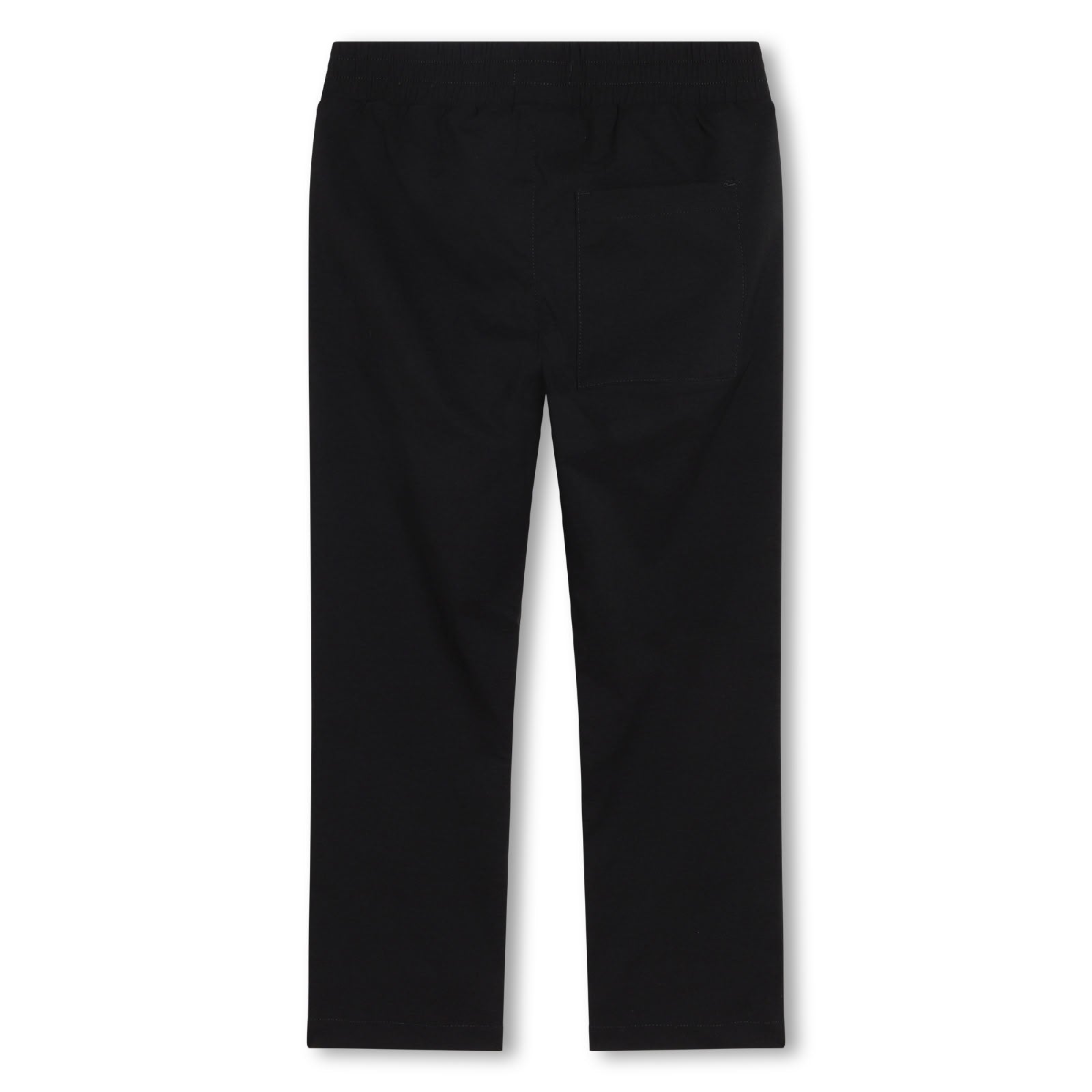 Fancy trousers with logo - Black