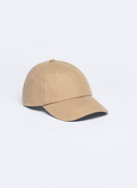 Casquette à lanière en laine - Tourterelle