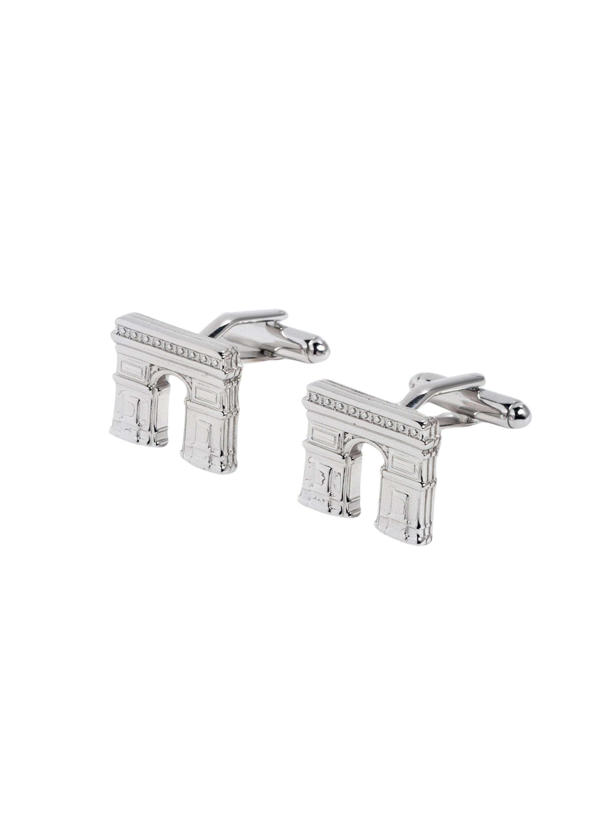 Boutons de manchettes Arc de Triomphe - Argent