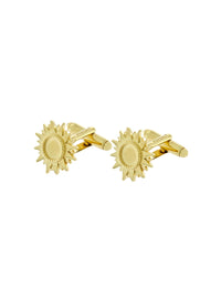 Or Bouton Manchettes - Or