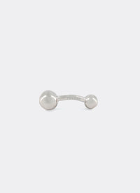 Argent Bouton Manchettes - Argent