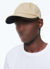 Casquette à logo en coton - Beige