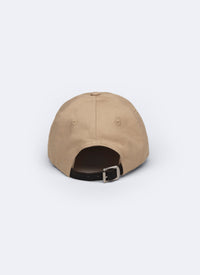 Casquette à logo en coton - Beige