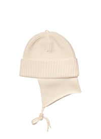 Balaclava chapka en laine - Écru