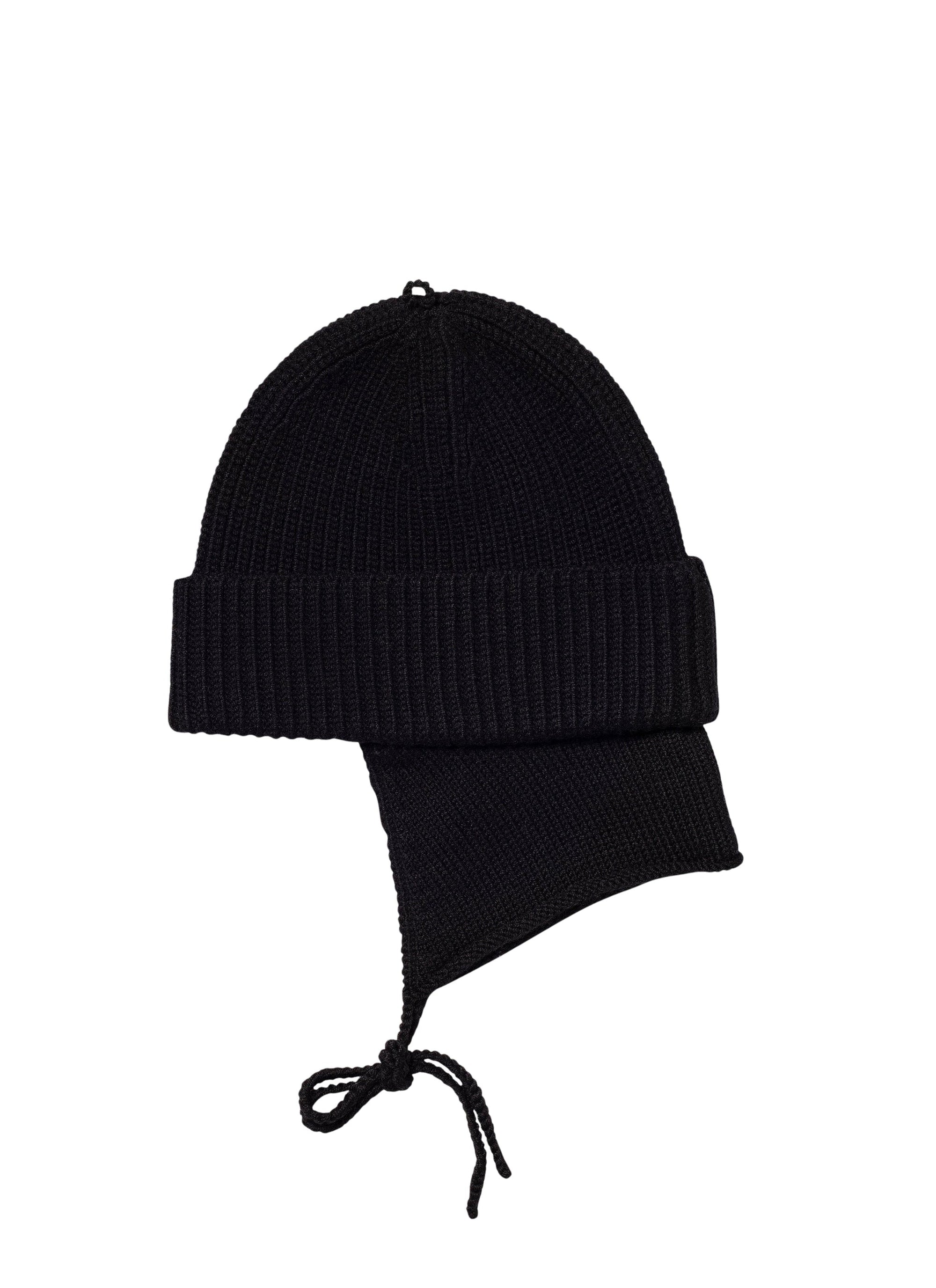 Balaclava en laine - Noir