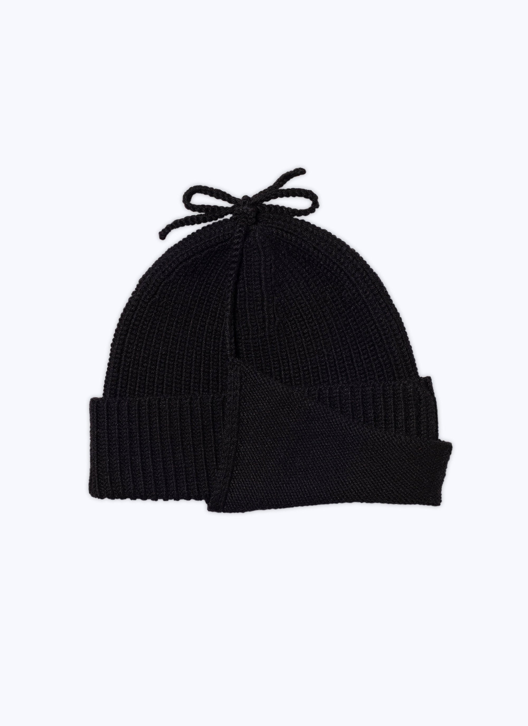 Balaclava en laine - Noir