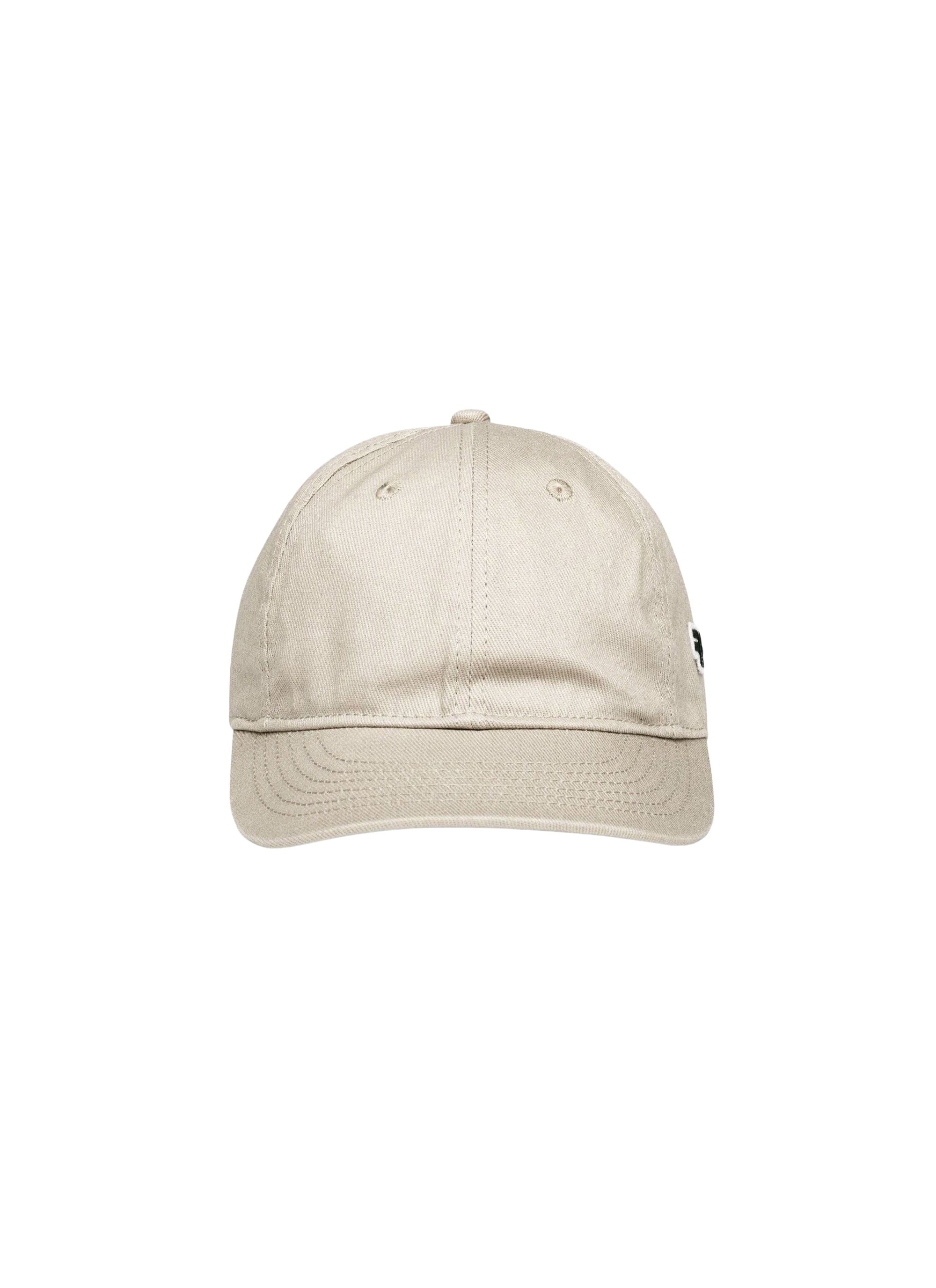 Cotton logo cap - Beige