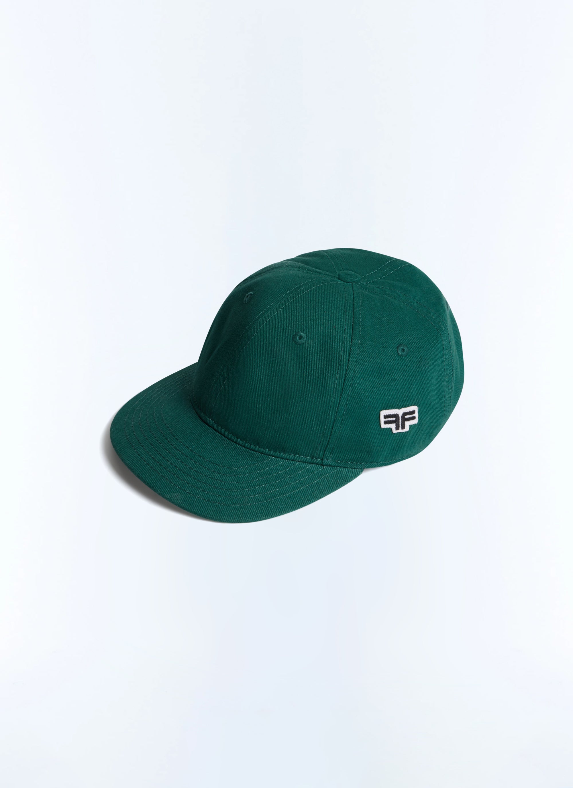 Cotton logo cap - Green