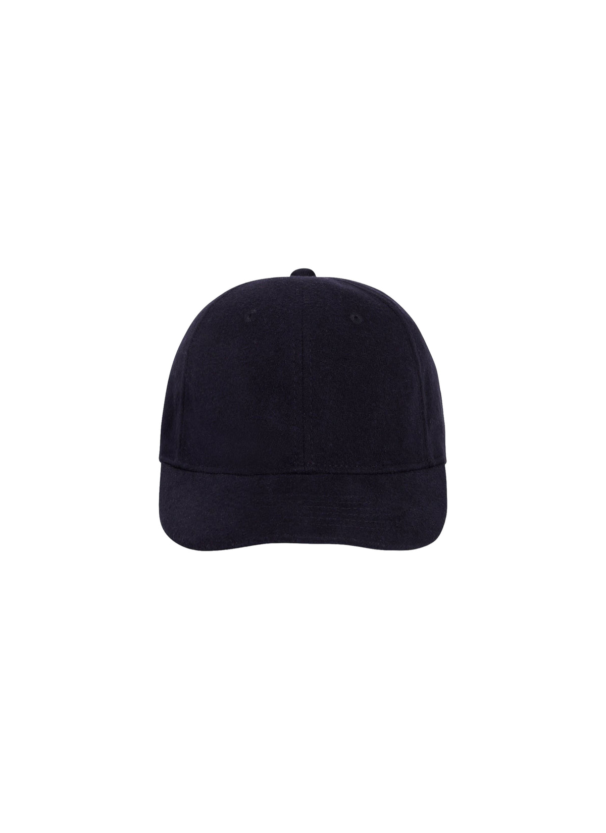 Casquette brodée avec logo en coton - Noir