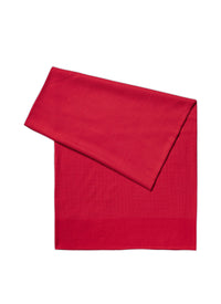 Écharpe en laine à pois - Lie de vin