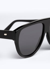 Rounded sunglasses - Black