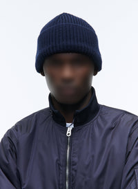 Bonnet tricoté en laine - Souris