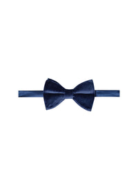 Velvet bow tie - Saphir