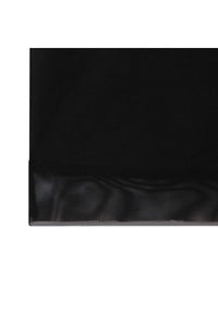 Robe à manches courtes en coton - Black