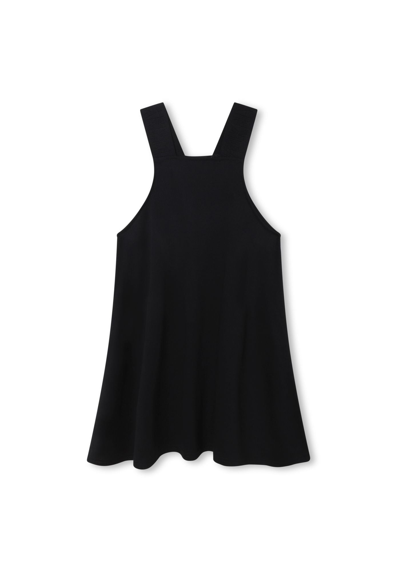 Robe 2 en 1 en coton - Blanc noir
