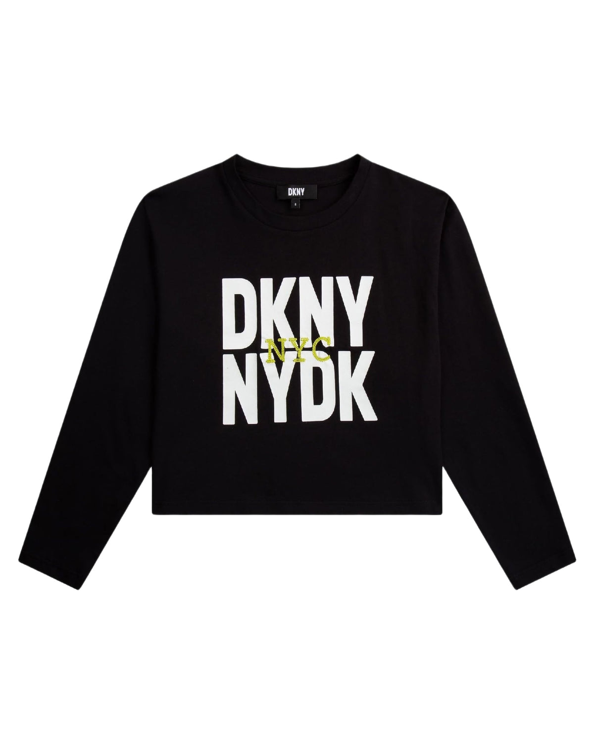 T-shirt manches longues en coton - Black