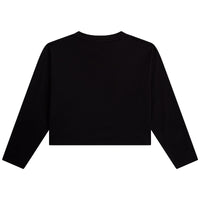 T-shirt manches longues en coton - Black