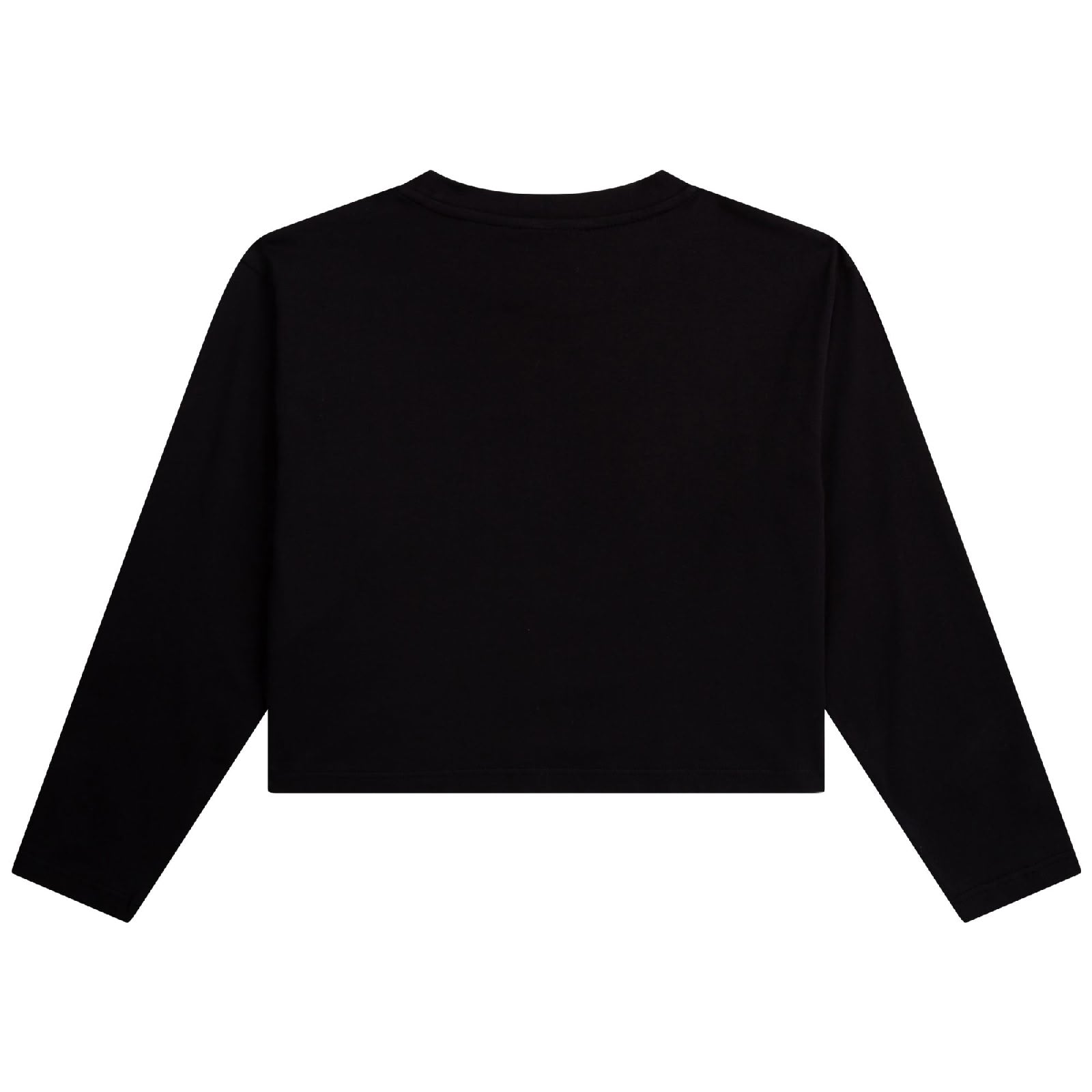 T-shirt manches longues en coton - Black