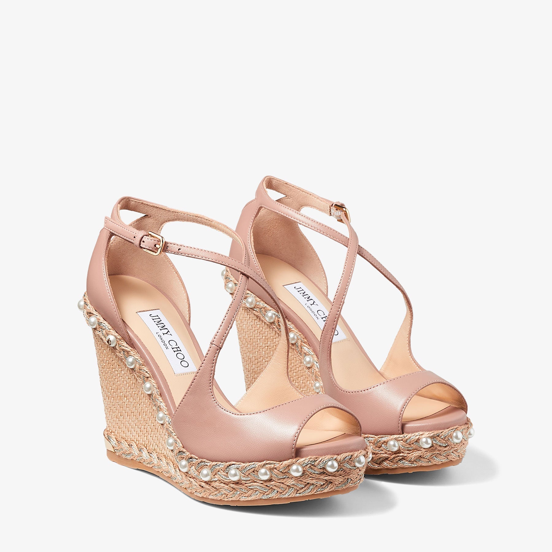 ZNO STOCK 0 DJV 1/1 ST 100% Prix 150 / Reco 150 BALLET PINK/NATURAL Casual Wedge DAKOTA 120