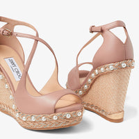 ZNO STOCK 0 DJV 1/1 ST 100% Prix 150 / Reco 150 BALLET PINK/NATURAL Casual Wedge DAKOTA 120