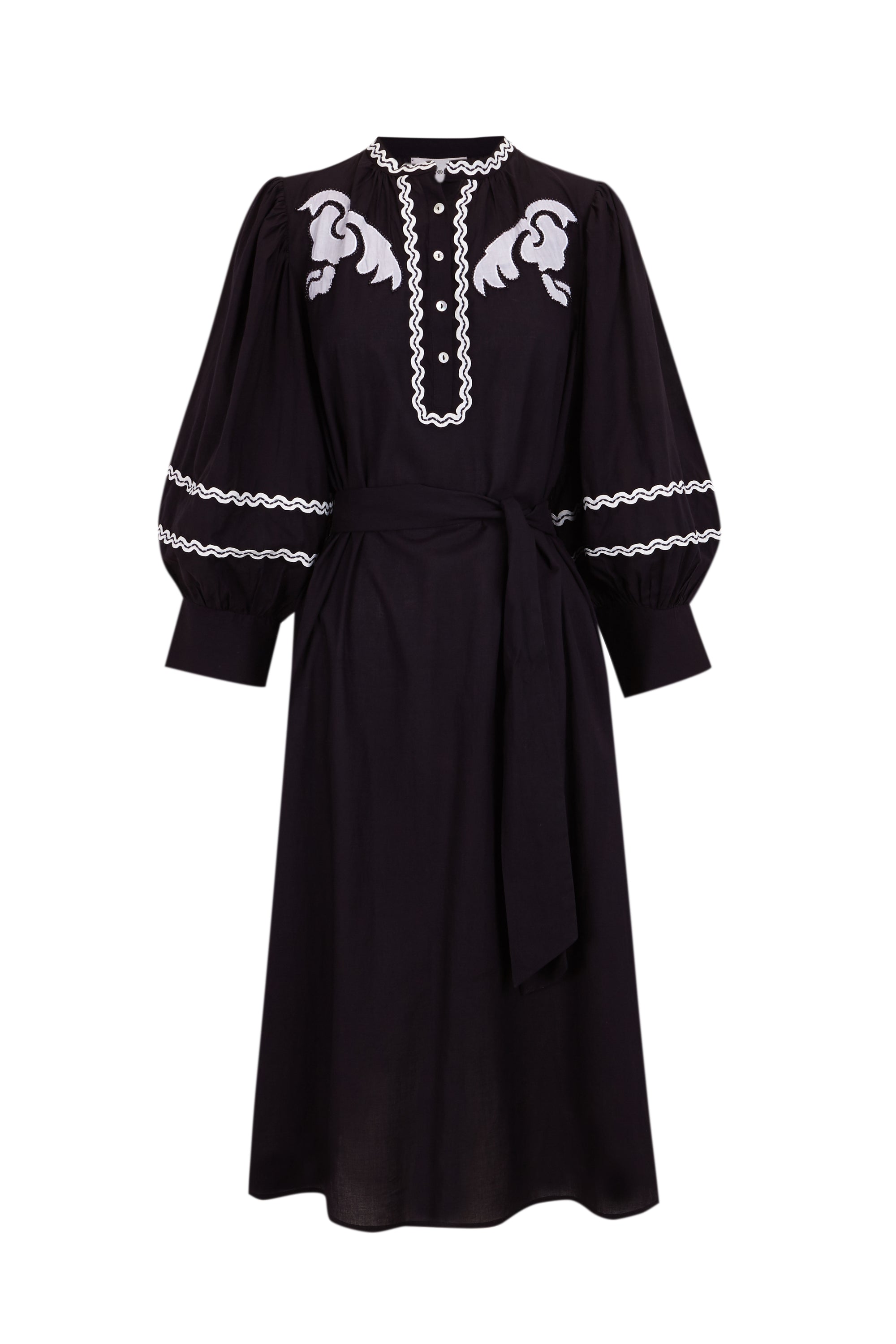 DARK NAVY DALI DRESS