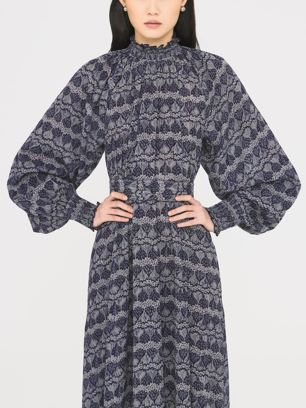Robe longue Dalila - Blue