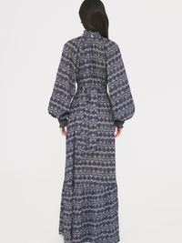 Robe longue Dalila - Blue