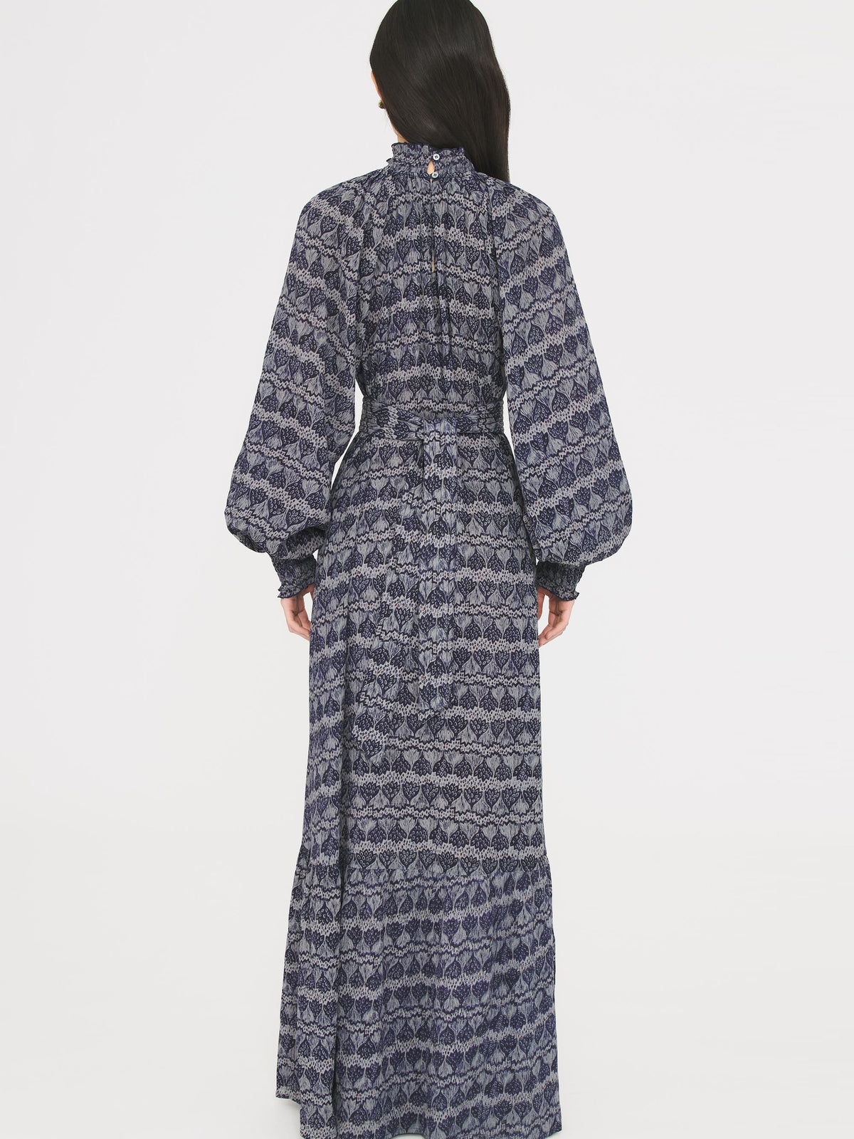 Robe longue Dalila - Blue