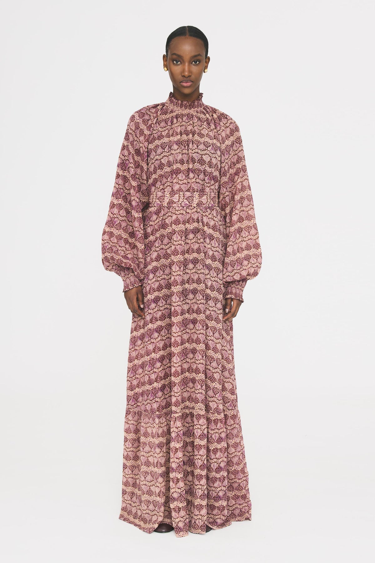 Robe longue Dalila - Purple