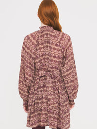 Robe longue Dalila - Purple