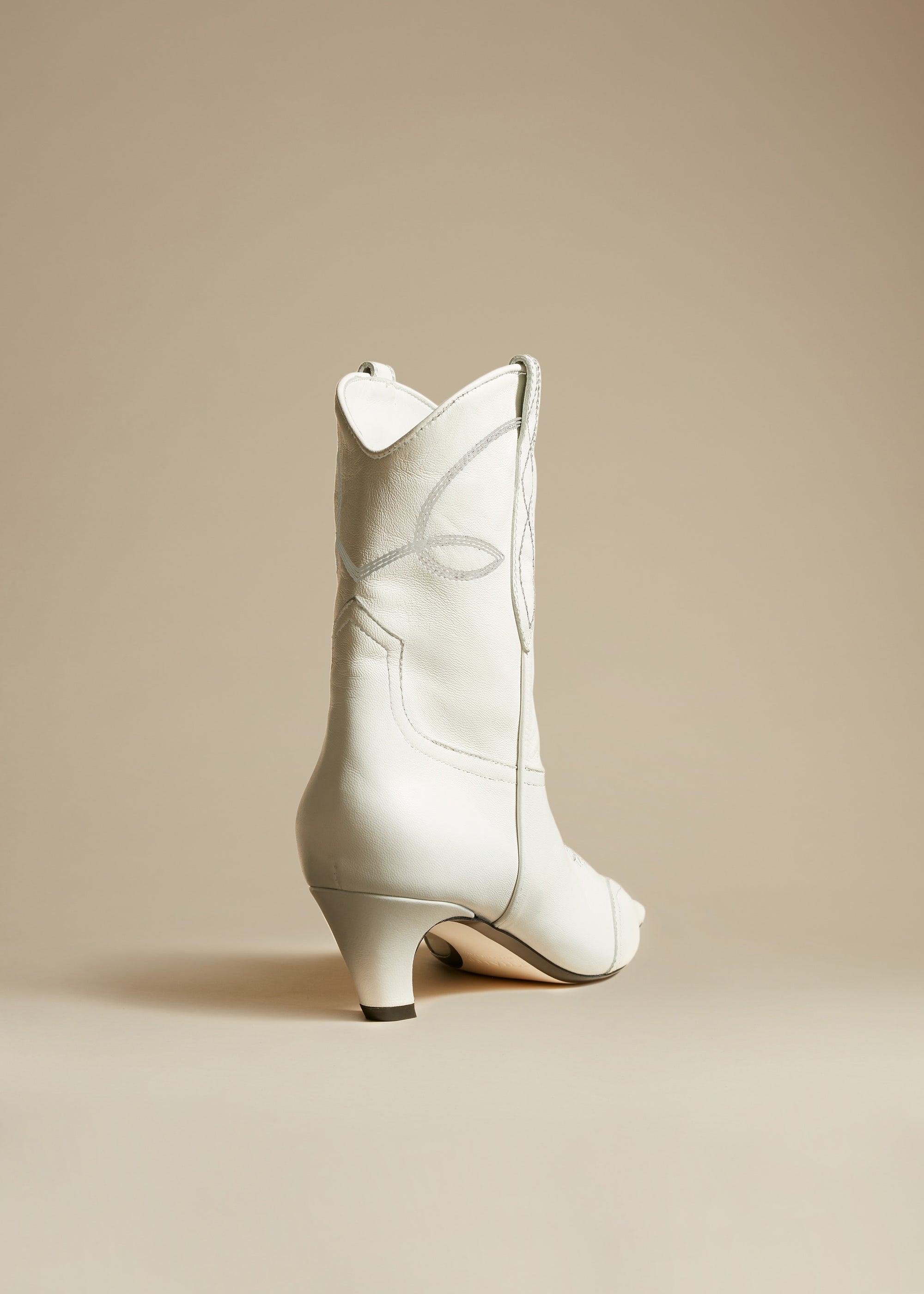 Bottines Dallas en cuir - White