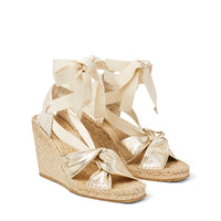 Espadrilles compensées Dalya 110 - Champagne