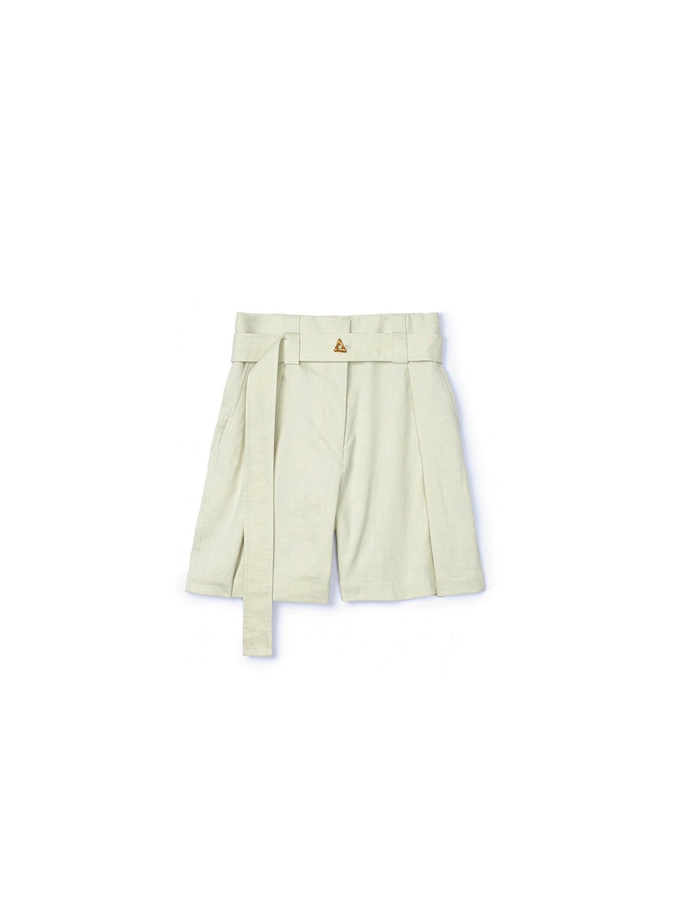 Short Dana en lin - Pistachio