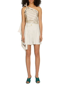 Short Dana en lin - Pistachio