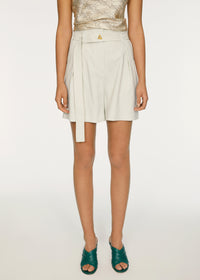 Short Dana en lin - Pistachio