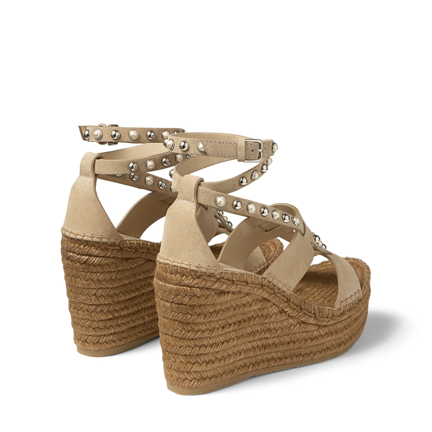 ZNO STOCK 0 / Reco 150 SAND DUNE/WHITE MIX Casual Wedge DANICA 110