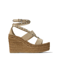 ZNO STOCK 0 / Reco 150 SAND DUNE/WHITE MIX Casual Wedge DANICA 110
