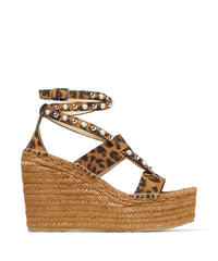 Danica 110 wedge espadrilles - Natural & White Mix
