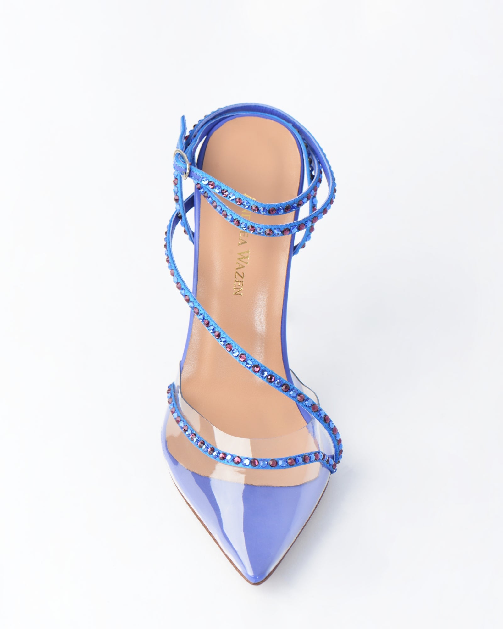 Sandales Dassy 105 en cuir - Cobalt Blue