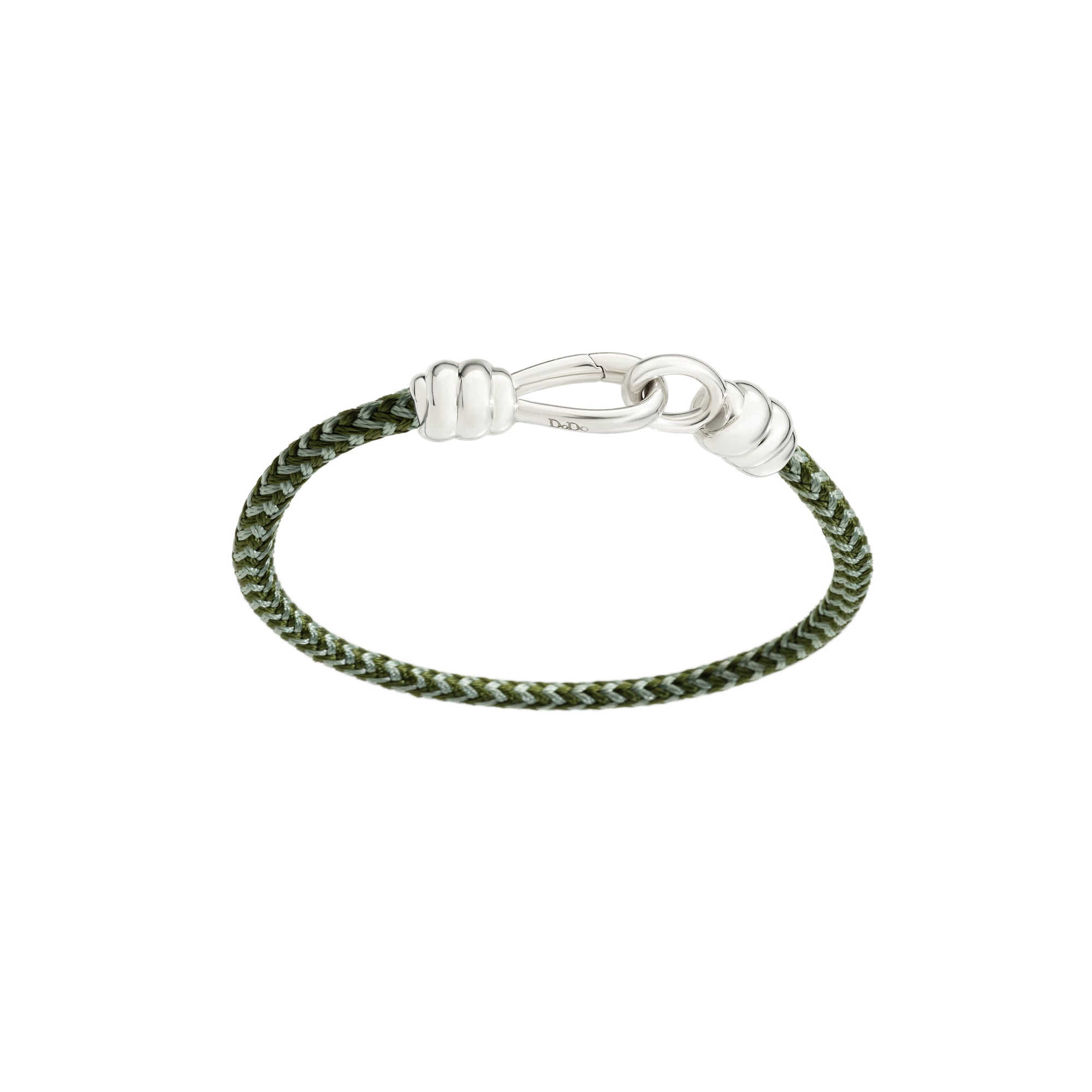 Bracelet Nodo en tissu et argent - Argent