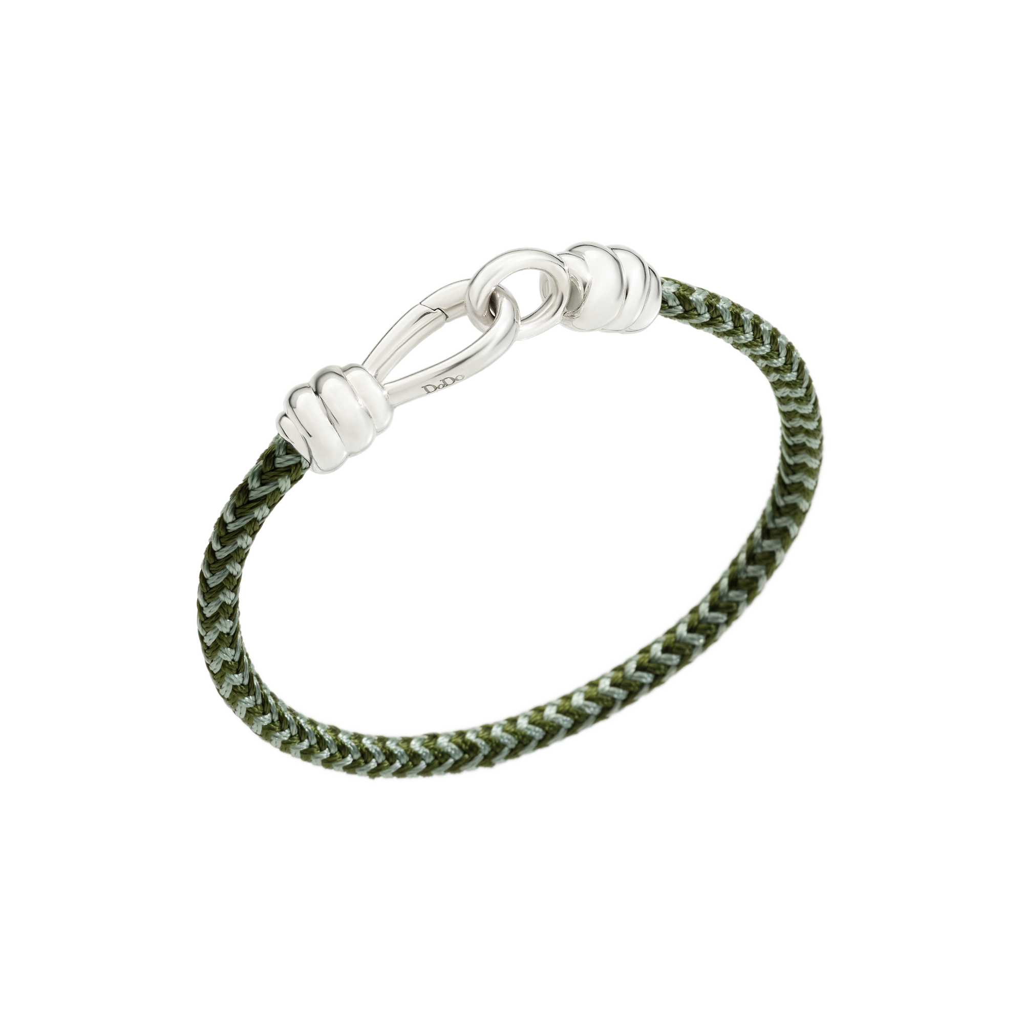 Bracelet Nodo en tissu et argent - Argent