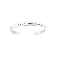 Manchette Essentials en argent - Argent