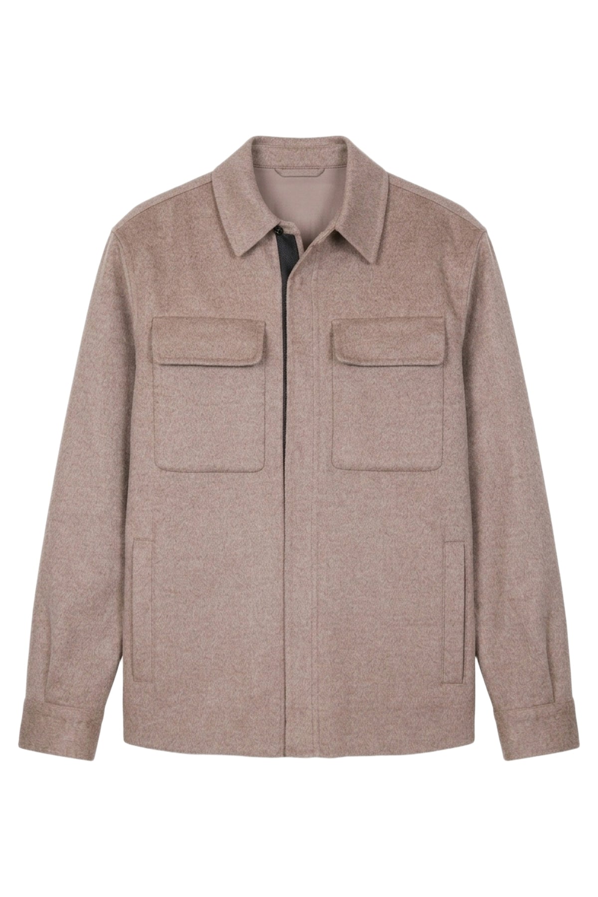Surchemises en laine - Taupe