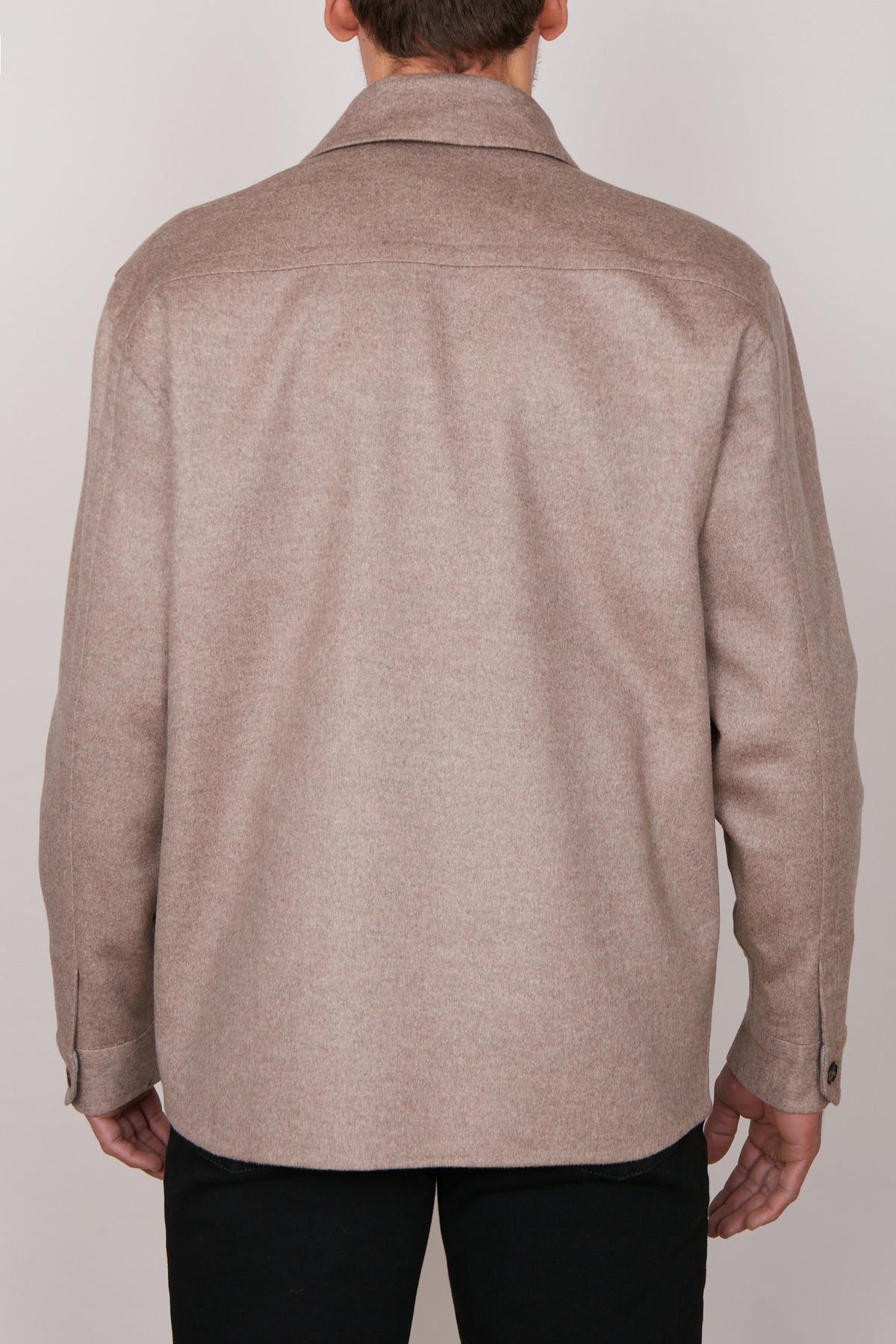 Surchemises en laine - Taupe