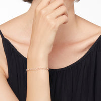 Bracelet Essentials en or rose 9K sans fermoir - Or Rose