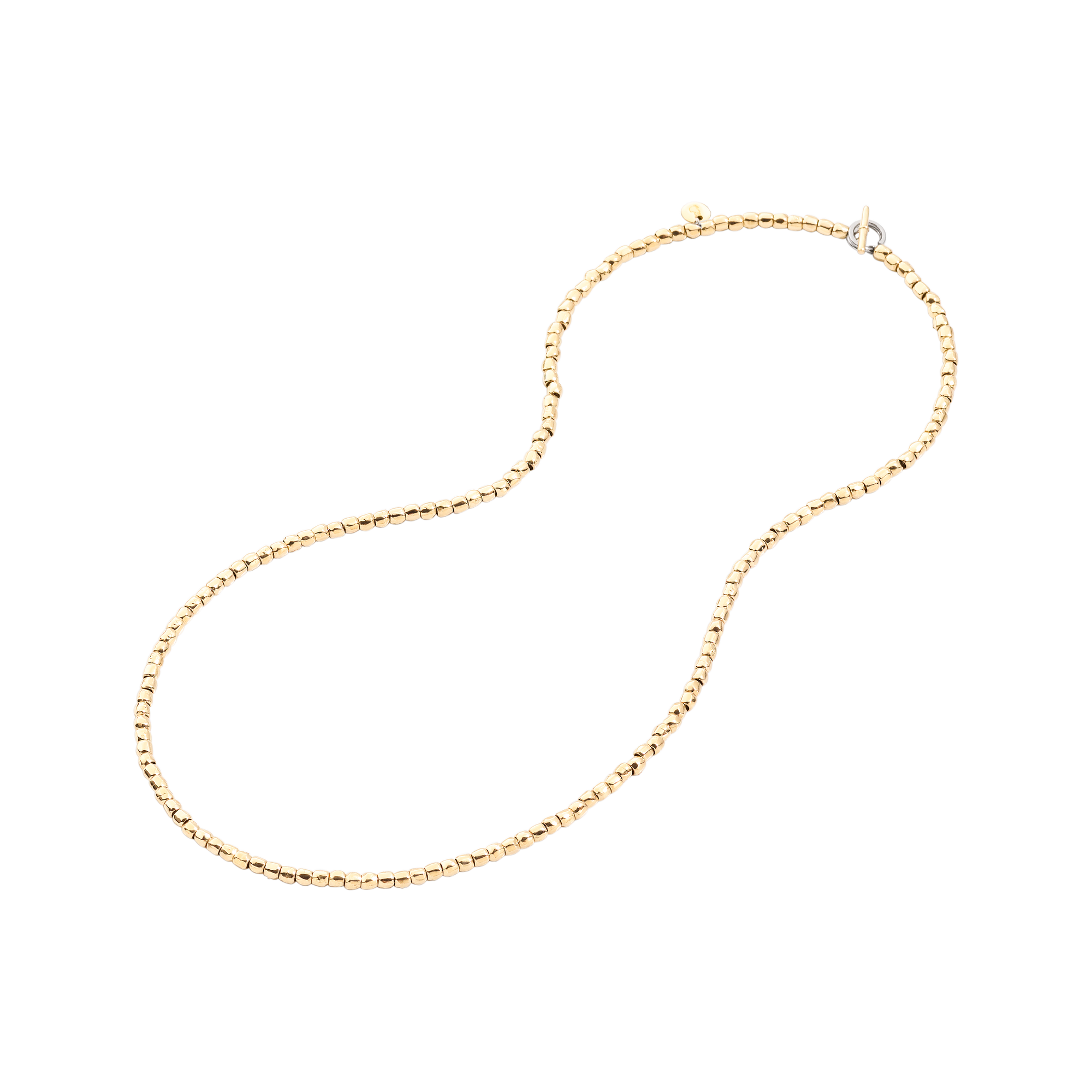 Granelli necklace in 18K yellow gold - Yellow Gold
