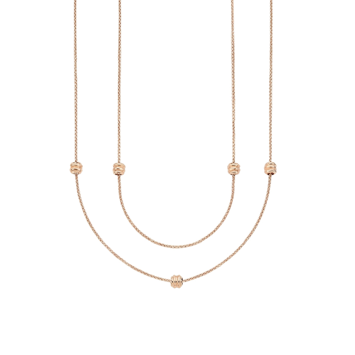 Collier Nodo en or rose - Rose