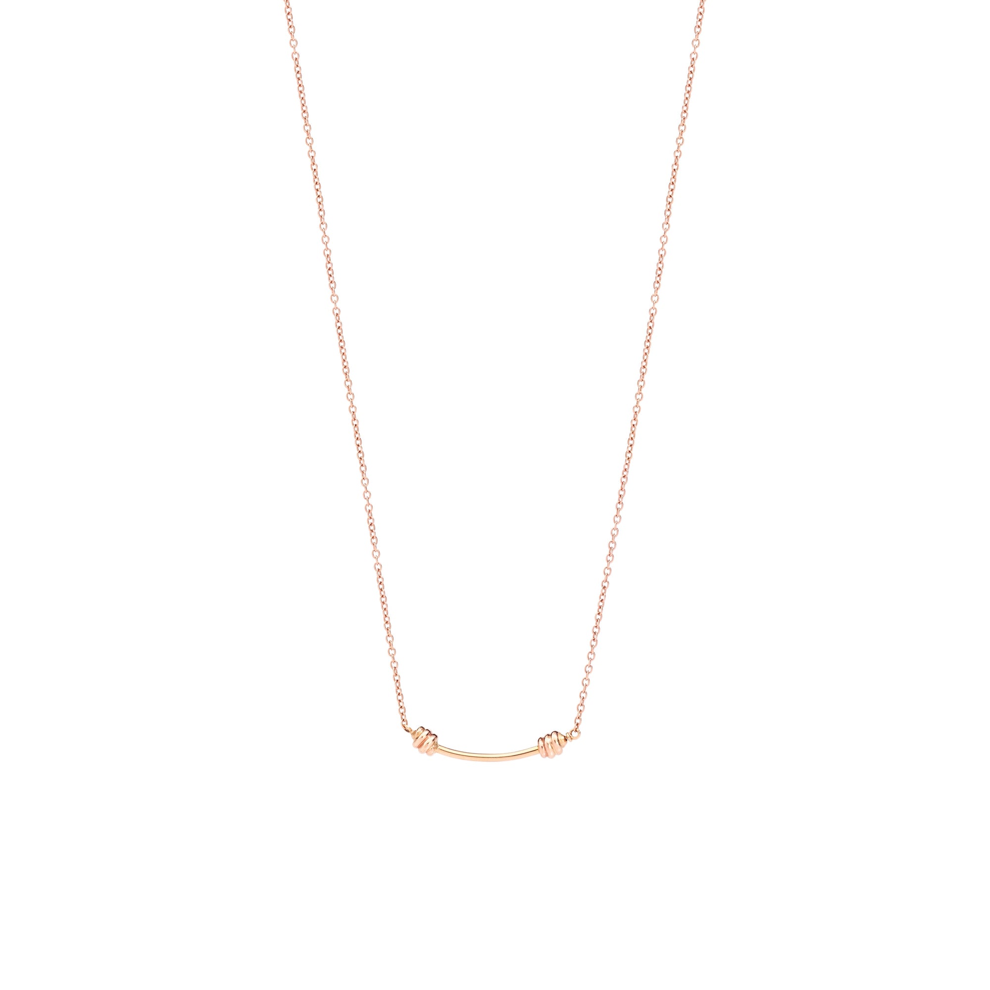Collier Nodo en or rose 9K - Or Rose