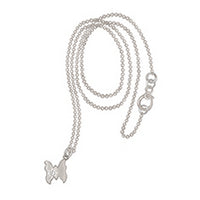 Collier Dodo Nature en or blanc 18K - Or Blanc