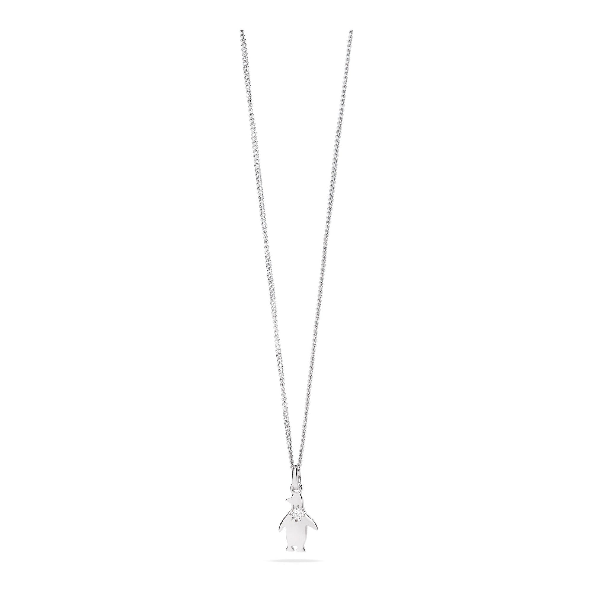 Collier Dodo Nature en or blanc 18K - Or Blanc